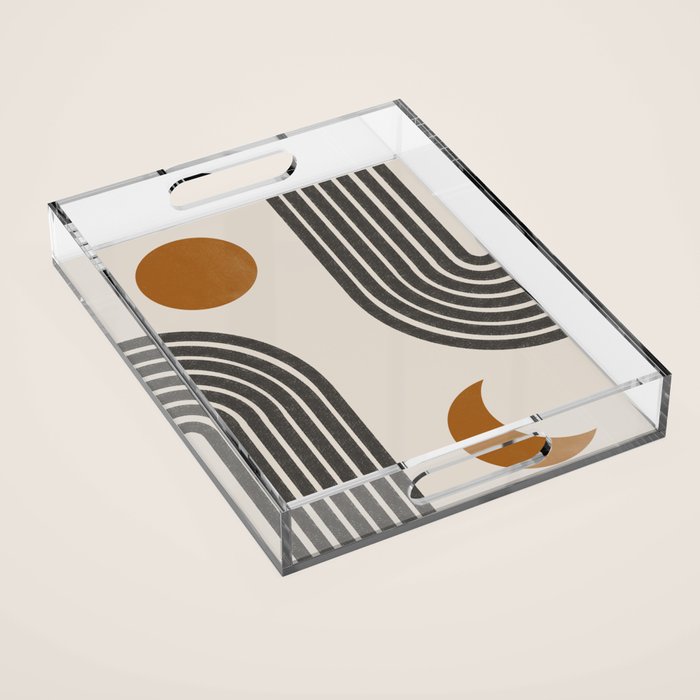 Day and Night Acrylic Tray Gallery Image 1