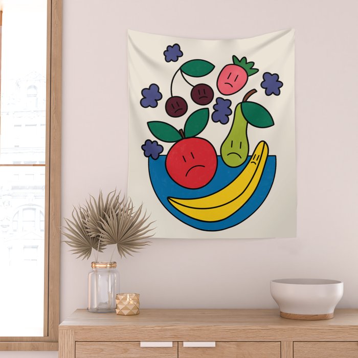 The True Reality / Fruits Wall Tapestry Gallery Image 2