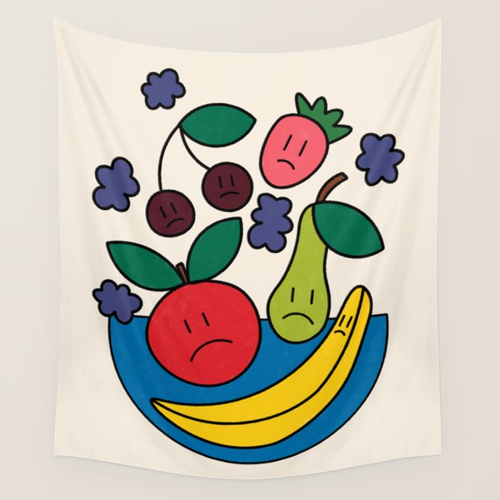 The True Reality / Fruits Wall Tapestry Gallery Image 4