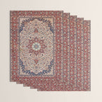 Esfahan Central Persian Antique Rug Print Wrapping Paper Gallery Image 3