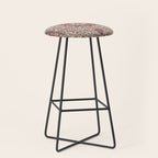 Esfahan Central Persian Antique Rug Print Stool Gallery Image 1