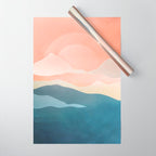 Mountain Ridge 01 Wrapping Paper Gallery Image 1