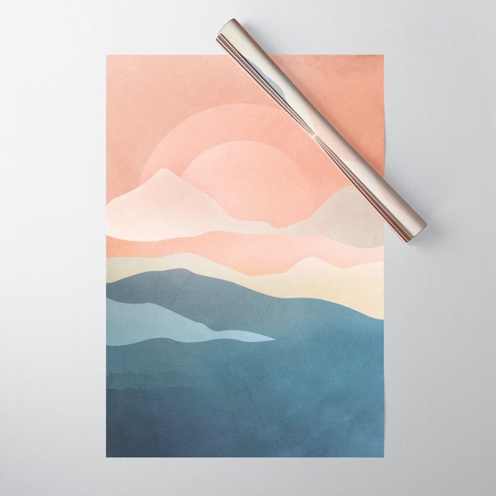 Mountain Ridge 01 Wrapping Paper Gallery Image 1