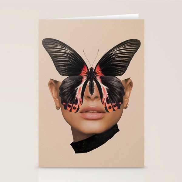 BLACK BUTTERFLY 3 Stationery Card Gallery Image 1