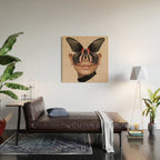 BLACK BUTTERFLY 3 Wood Wall Art Gallery Image 2