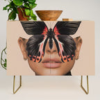BLACK BUTTERFLY 3 Credenza Gallery Image 1