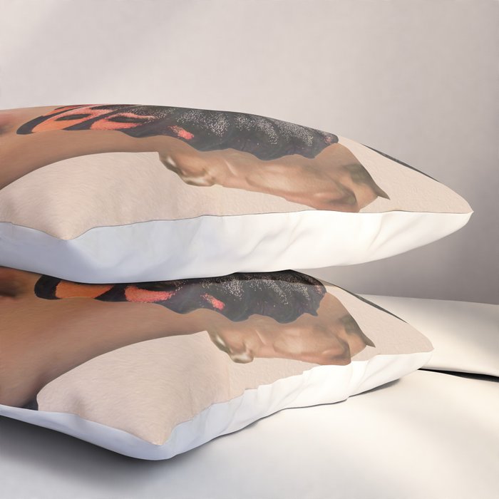 BLACK BUTTERFLY 3 Pillow Sham Gallery Image 3
