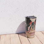 BLACK BUTTERFLY 3 Travel Mug Gallery Image 4