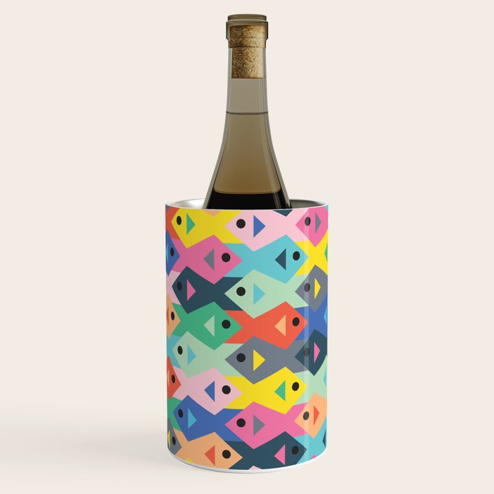 Fish tessellation Wine Chiller Gallery Image 2