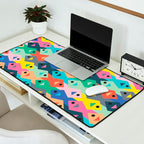 Fish tessellation Desk Mat Gallery Image 2