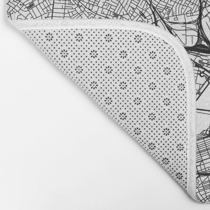Boston Map Bath Mat Gallery Image 2