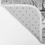 Boston Map Bath Mat Gallery Image 2