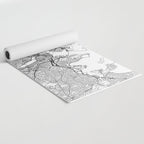 Boston Map Yoga Mat Gallery Image 2