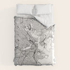 Boston Map Duvet Cover Gallery Image 6