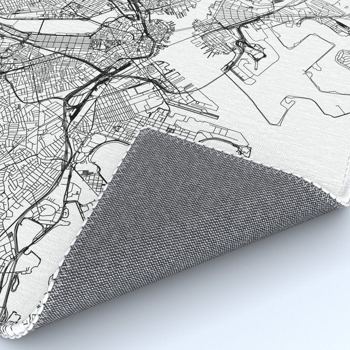 Boston Map Rug Gallery Image 4