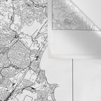 Boston Map Wall Tapestry Gallery Image 3