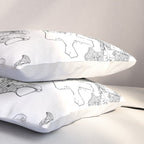 Boston Map Pillow Sham Gallery Image 3