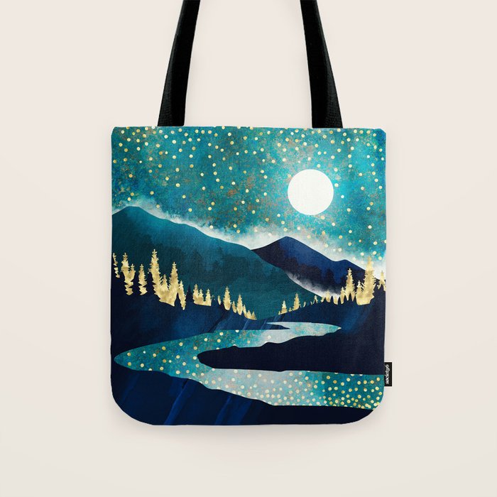 Summer Stars Tote Bag Gallery Image 1