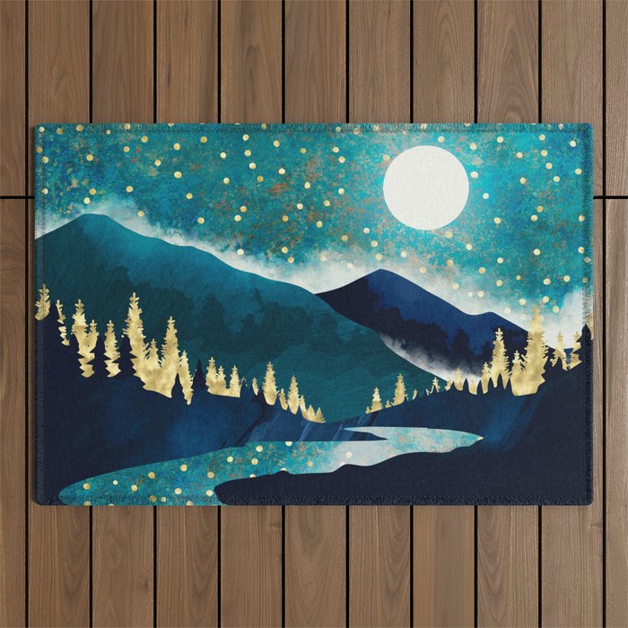 Summer Stars Outdoor Rug Gallery Image 1