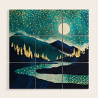 Summer Stars Wood Wall Art Gallery Image 1
