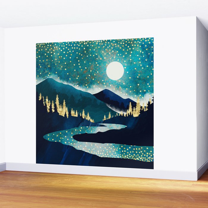 Summer Stars Wall Mural Gallery Image 2
