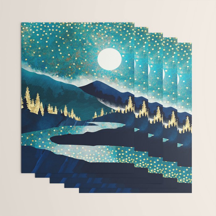 Summer Stars Wrapping Paper Gallery Image 3
