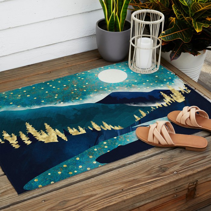 Summer Stars Outdoor Rug Gallery Image 2