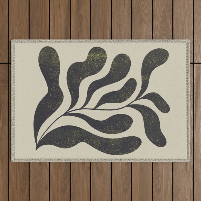 Abstract Plant No. 1 Outdoor Rug Gallery Image 1