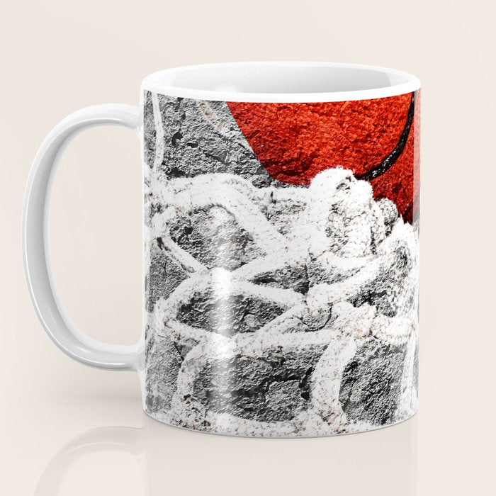 Basketball artwork variant 2 Coffee Mug Gallery Image 3