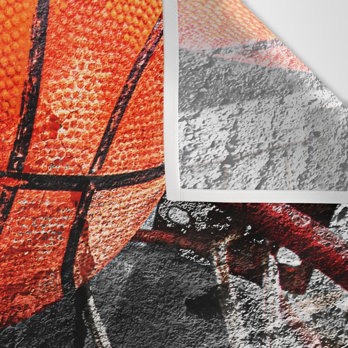 Basketball artwork variant 2 Wall Tapestry Gallery Image 3