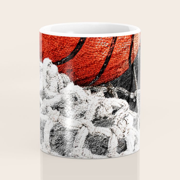 Basketball artwork variant 2 Coffee Mug Gallery Image 4