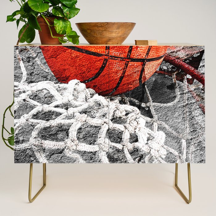 Basketball artwork variant 2 Credenza Gallery Image 1