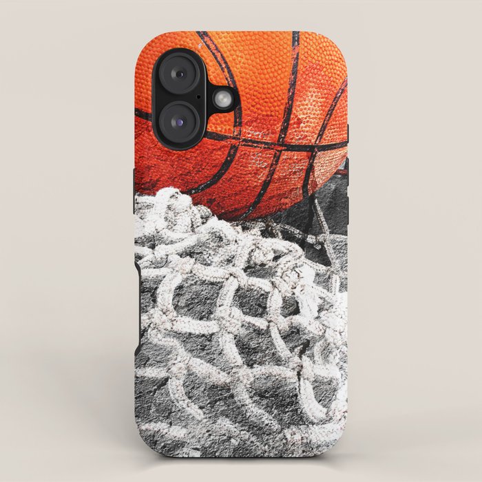 Basketball artwork variant 2 iPhone Case Gallery Image 1