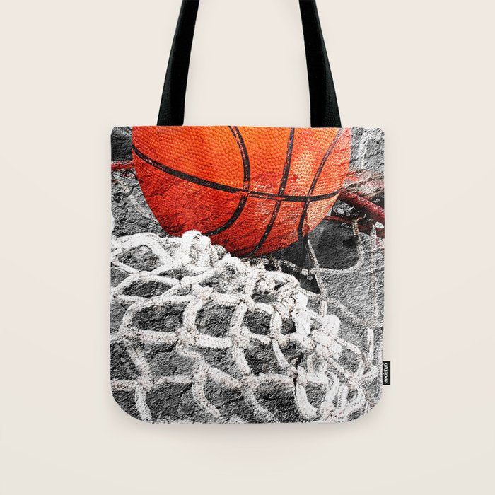 Basketball artwork variant 2 Tote Bag Gallery Image 1