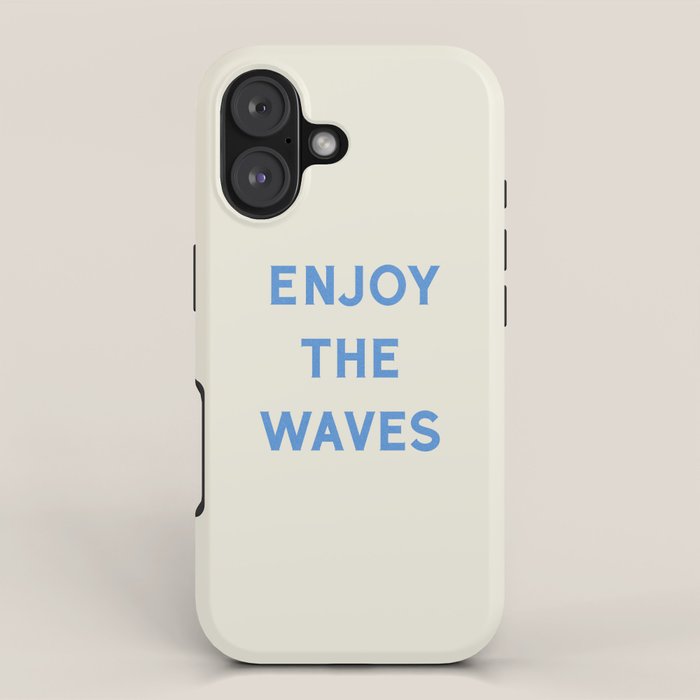 Enjoy The Waves iPhone Case Gallery Image 1