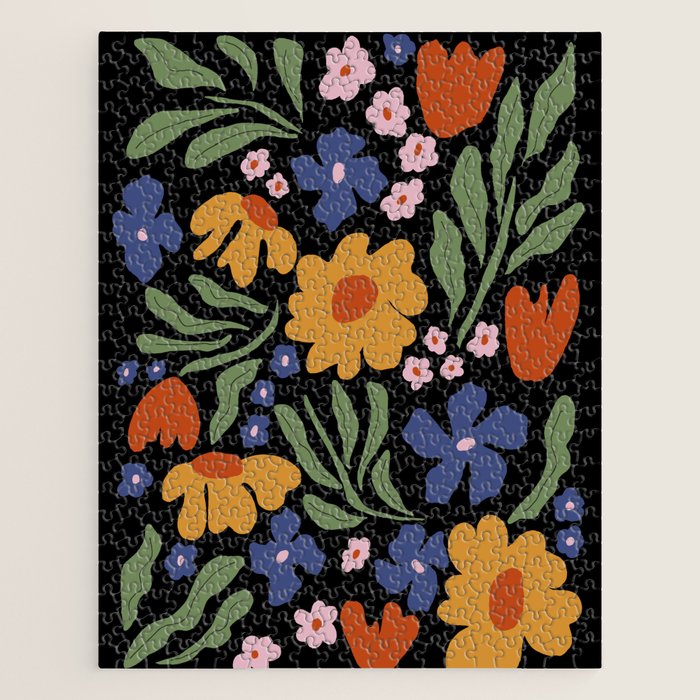 Happy floral park Jigsaw Puzzle Gallery Image 1