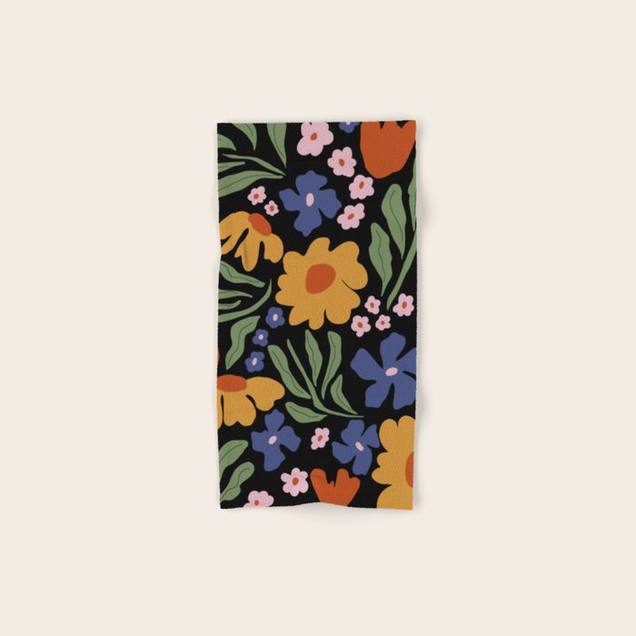 Happy floral park Bath Towel Gallery Image 1