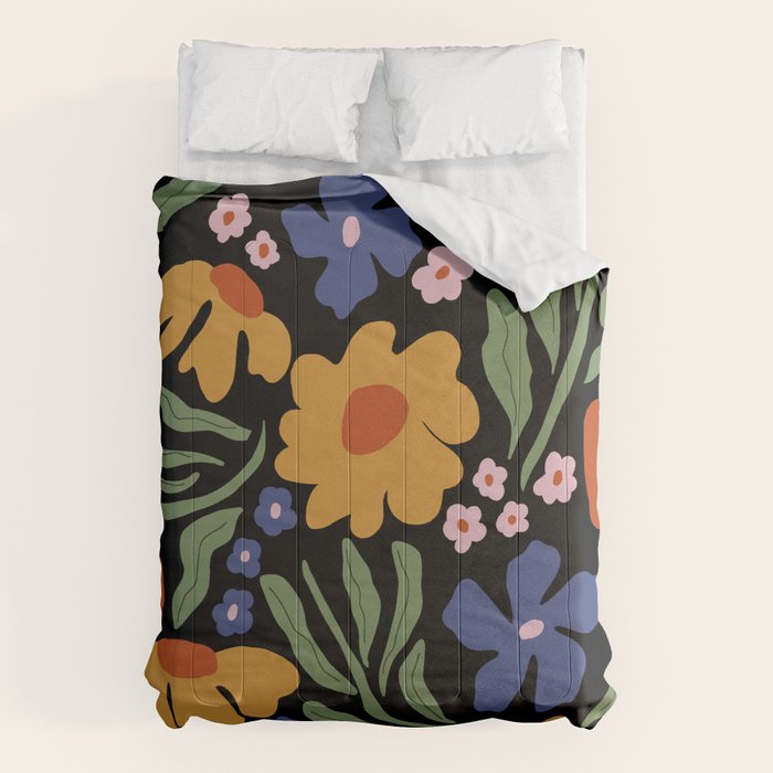 Happy floral park Comforter Gallery Image 1