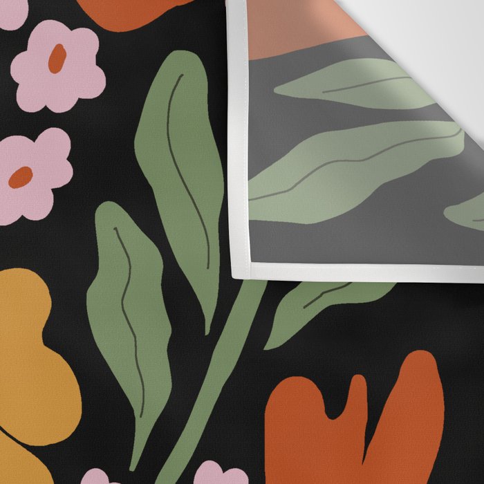Happy floral park Wall Tapestry Gallery Image 3
