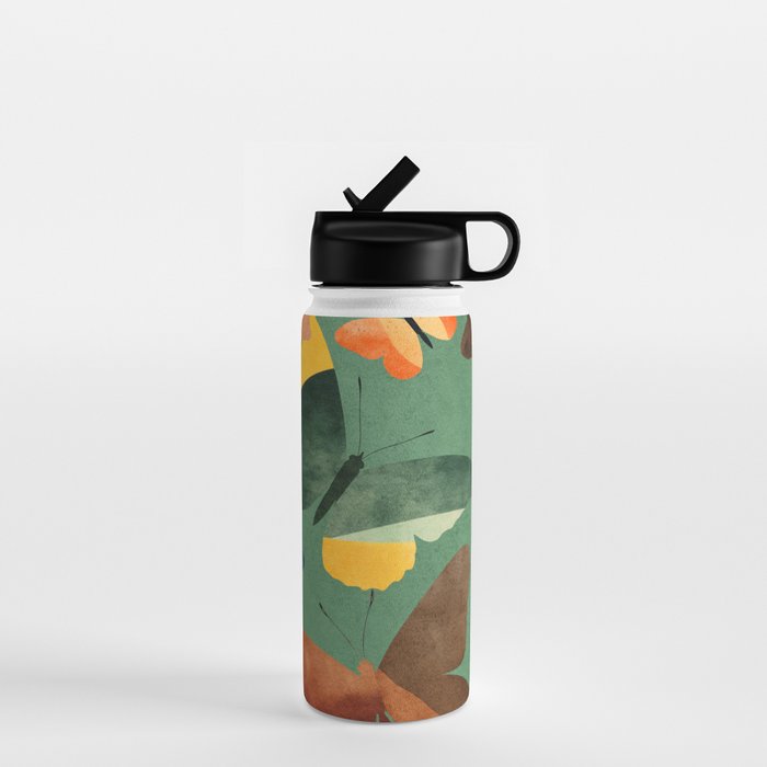 Beautiful Butterflies 6 Water Bottle Gallery Image 1