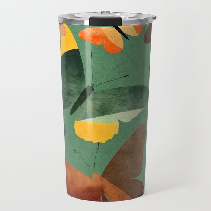 Beautiful Butterflies 6 Travel Mug Gallery Image 1