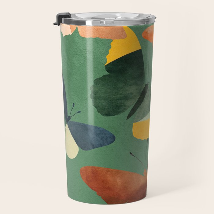 Beautiful Butterflies 6 Travel Mug Gallery Image 3
