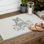 Corgi Lift Outdoor Rug Gallery Image 2