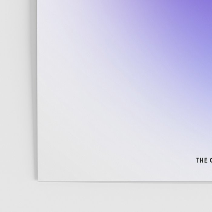 Focus On The Good: Aura-Gradient-Quote-Decor Poster Gallery Image 3