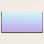 Ombre Color Lavender Blue Shade Desk Mat Gallery Image 3