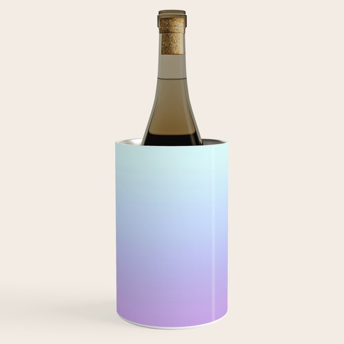 Ombre Color Lavender Blue Shade Wine Chiller Gallery Image 1