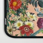 Marijuana and Floral Pattern Laptop Sleeve Gallery Image 3