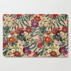 Marijuana and Floral Pattern Cutting Board Gallery Image 1