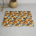 Peaches - marigold & black Rug Gallery Image 1