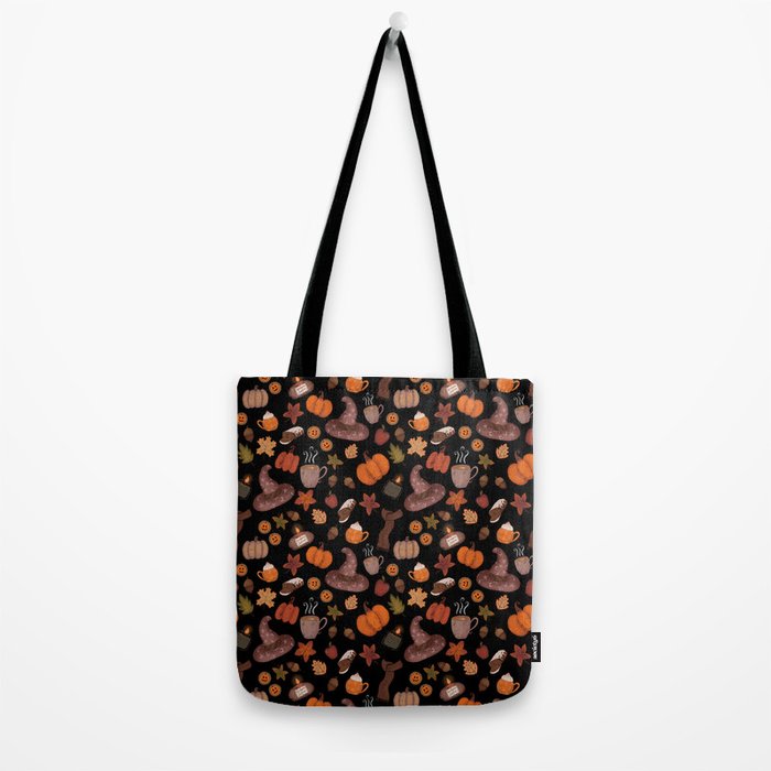 Cozy Halloween Tote Bag Gallery Image 2